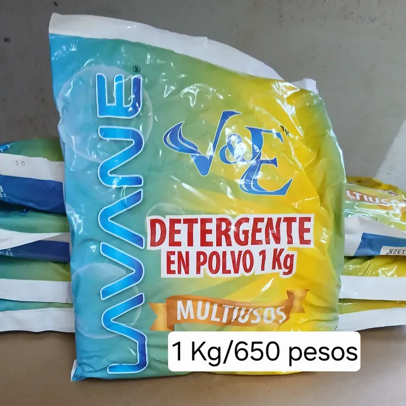 Detergente en polvo