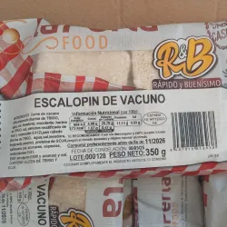 Escalopin vacuno