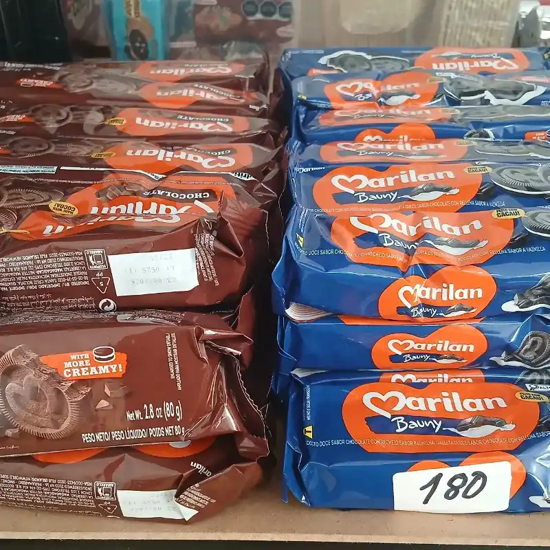 Galletas rellenas marilan