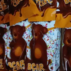 Mini cake con forma de oso...chocolate