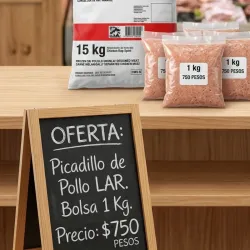 Picadillo de pollo a granel