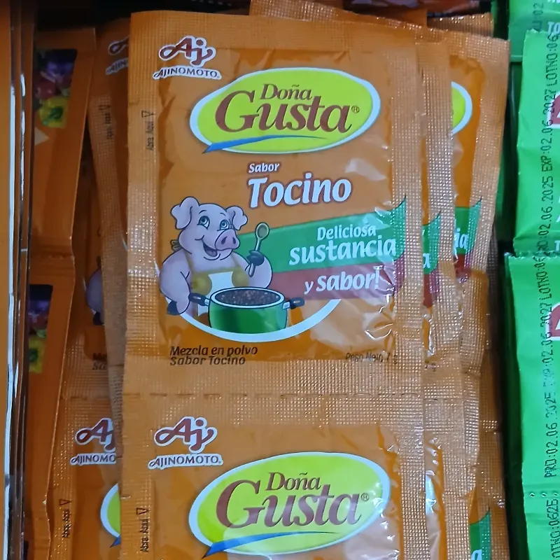 Sazon con sabor a tocino