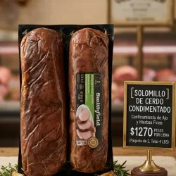 Solomillo de cerdo condimentado