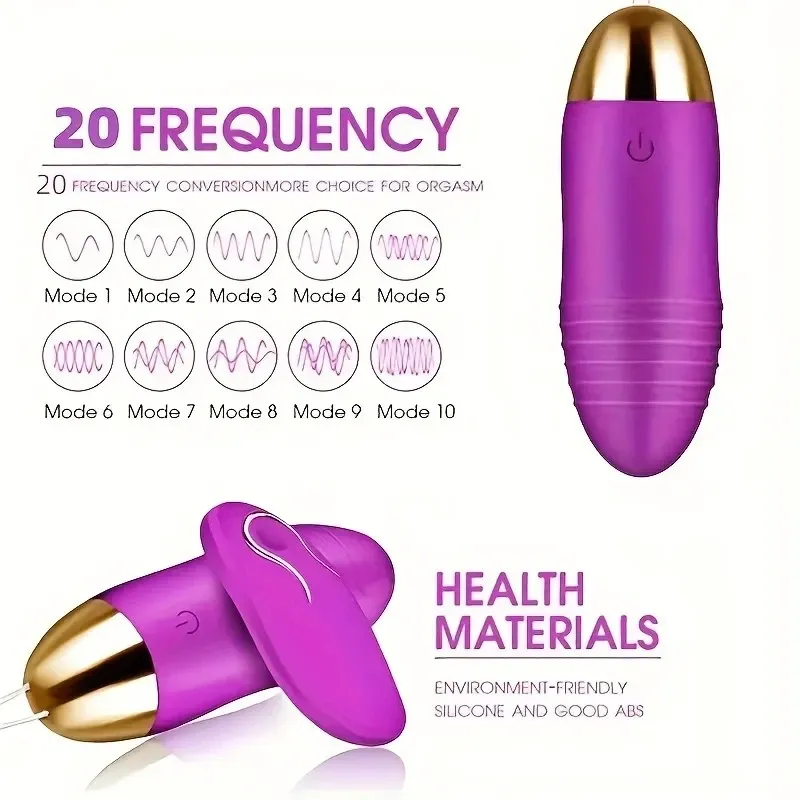 Huevo vibrador inalámbrico