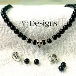 Collar Cabeza Calavera.