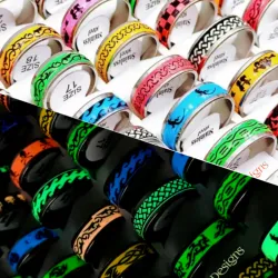Anillos Fluorescentes