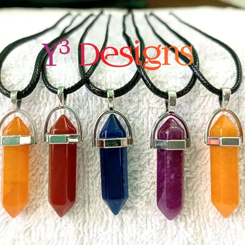 Collares con Dijes de Cuarzo 