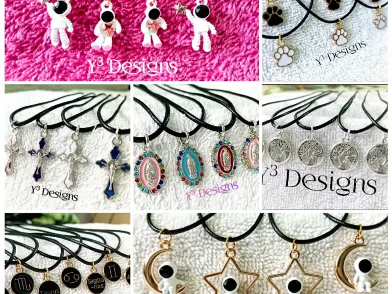 Collares con Dijes Variados