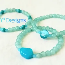 Pulsos de Piedras Agua Marina.