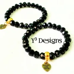 Pulsos Swarovski Negro.