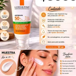 ANTIHELIOS 50+ SPF Anti-brillo 50ml