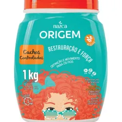 Crema hidratante  para controlar el cabello rizado 1 kg