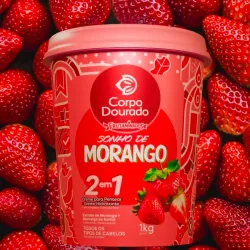Crema para peinar 2 en 1 de Morango 1kg