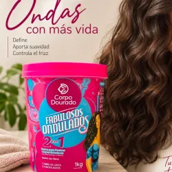 Crema Tratamiento para Cabellos Lacio y Ondulados 1kg