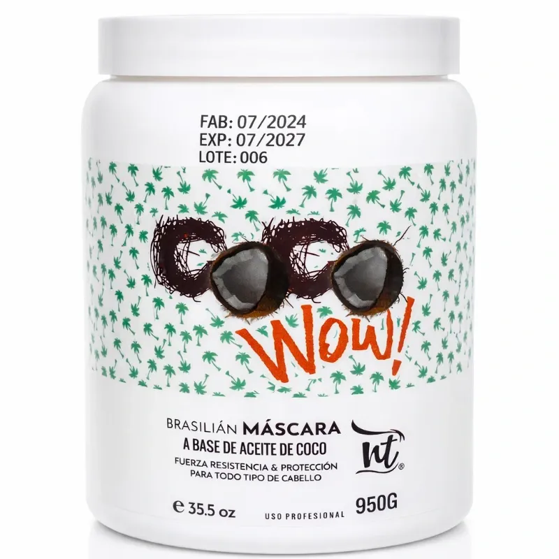 Mascarilla de aceite de Coco 35oz