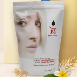 Polvo Decolorante para cabello sin amoniaco 17.1 oz
