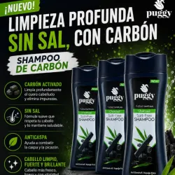 Shampu Carbón anti Caspa sin Sal 500ml