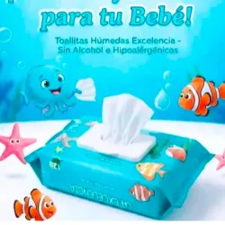 Toallitas Humedas Hipoalergénica 120 unidades