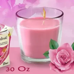 Vela Aromáticas de Rosas