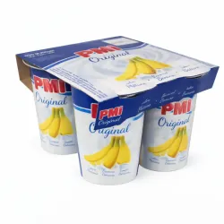 Vasitos de Yogurt de Plátano (unidad)