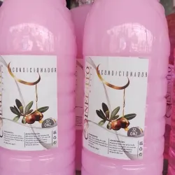 Acondicionadorel pomo viene por un litro