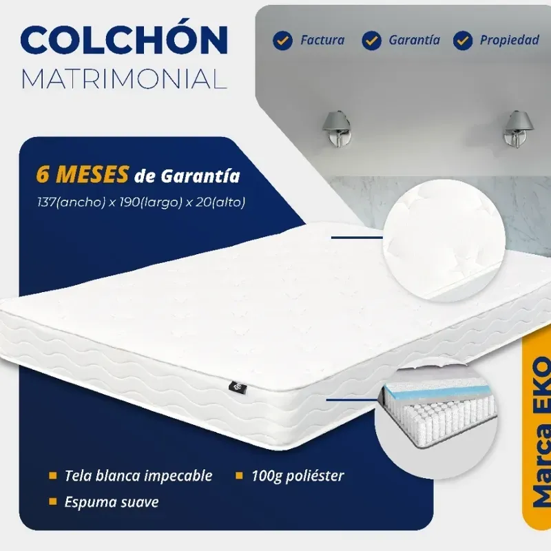 Colchon Matrimonial (al vacio)