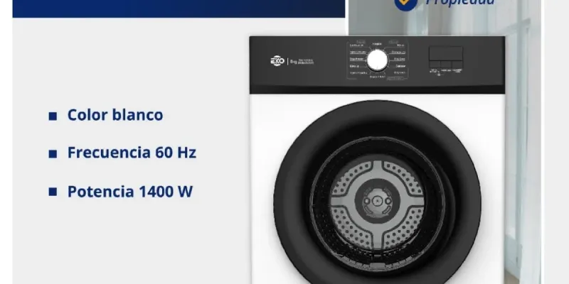 Secadora al vapor 8kg