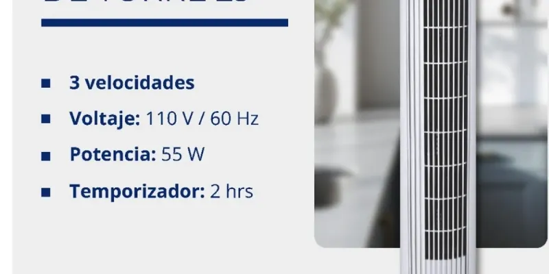 Ventiladorde torre de 29"