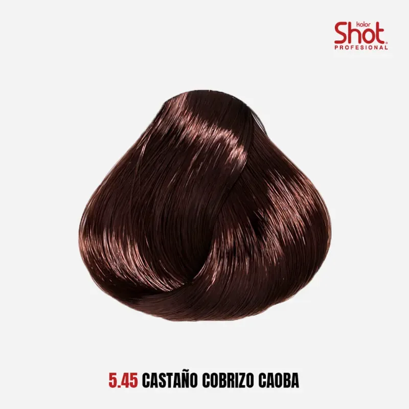 (5.45) Castaño Claro Cobrizo Caoba