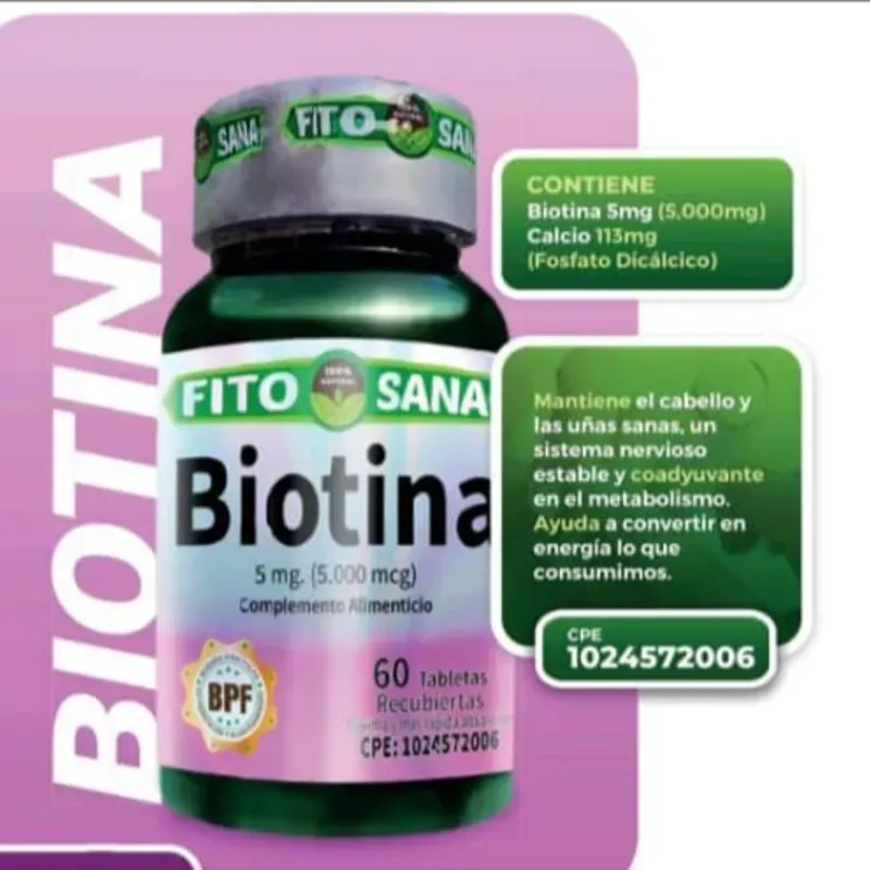 BIOTINA 60 TAB