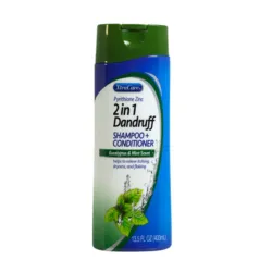 champú y acondicionador 2 en 1 anticaspa con Eucalipto y Menta 400ml