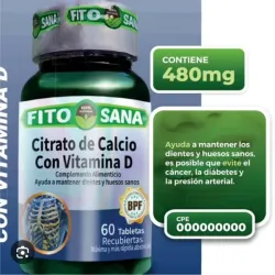 Citrato de Calcio con Vitamina D 60 tab