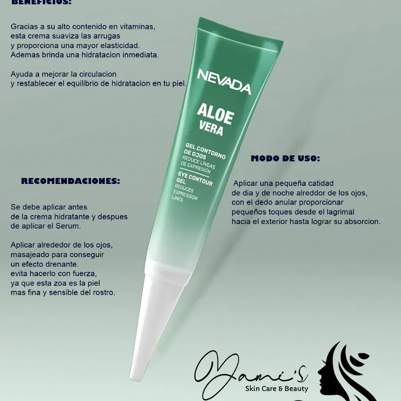 Contorno de Ojos de Aloe Vera