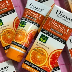 Disaar Limpiador Facial de Vit.C con Ácido Hialurónico 100ml