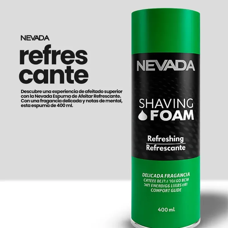 Espuma de Afeitar REFRESCANTE 400 ml