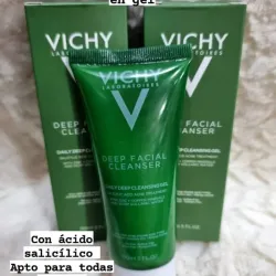 GEL LIMPIADOR FACIAL ANTI ACNE VICHY 150ml💚