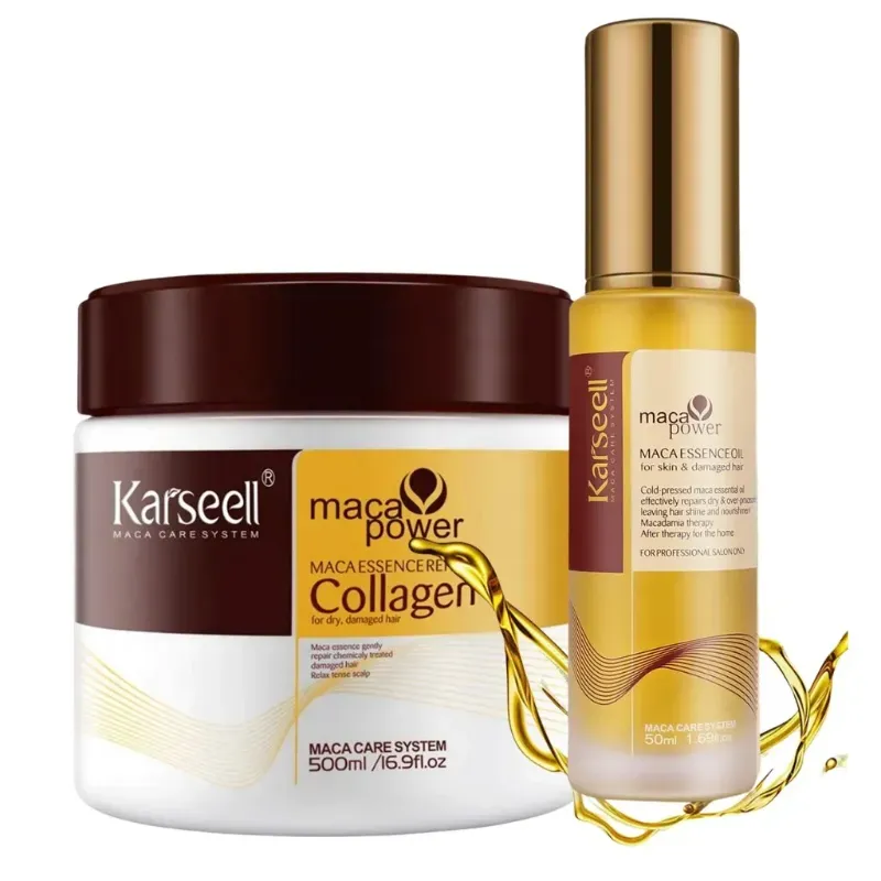 Kit de Mascarilla y Aceite de Argan Karseell 