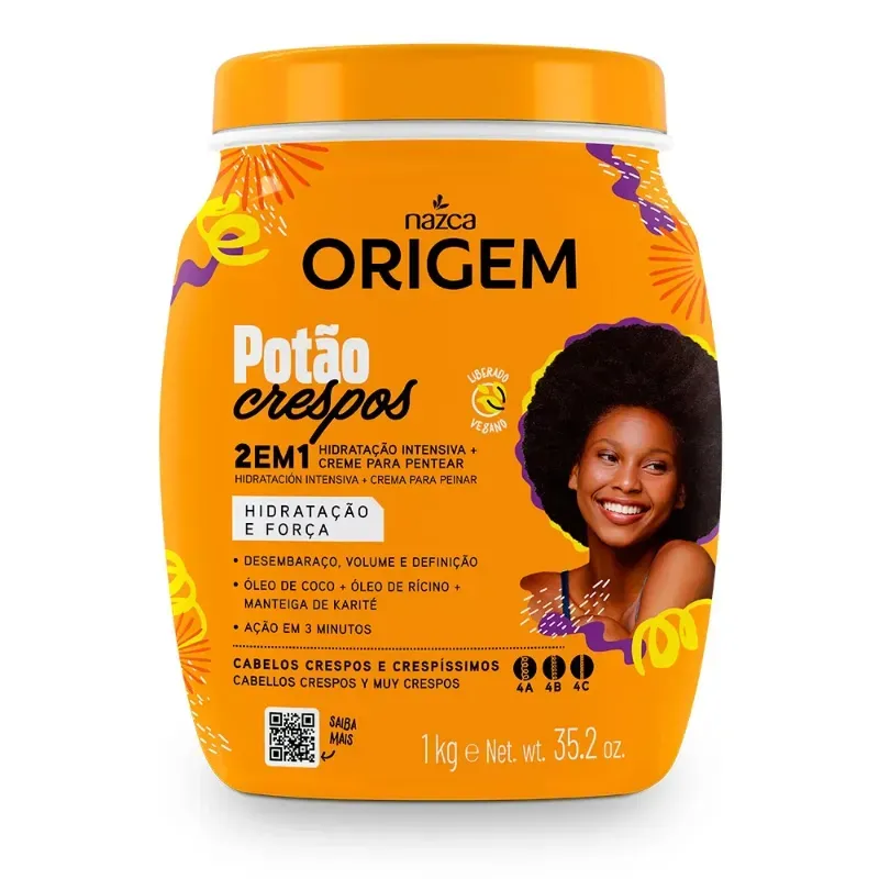 ORIGEM 2 EN 1 CREMA PARA CABELLO RIZADO 1 KG