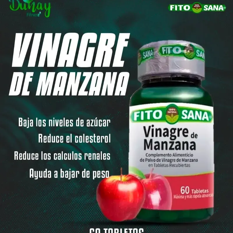 Vinagre de Manzana 60 tab