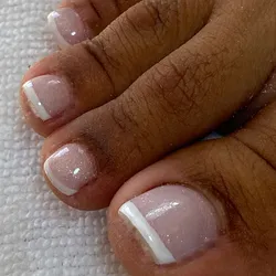 Pedicura estética.