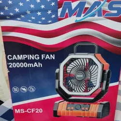 Ventilador recargable