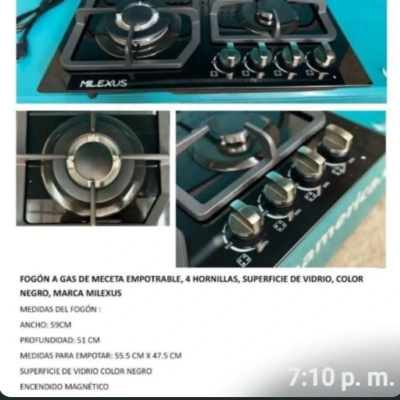 Cocina Milexus empotrada 