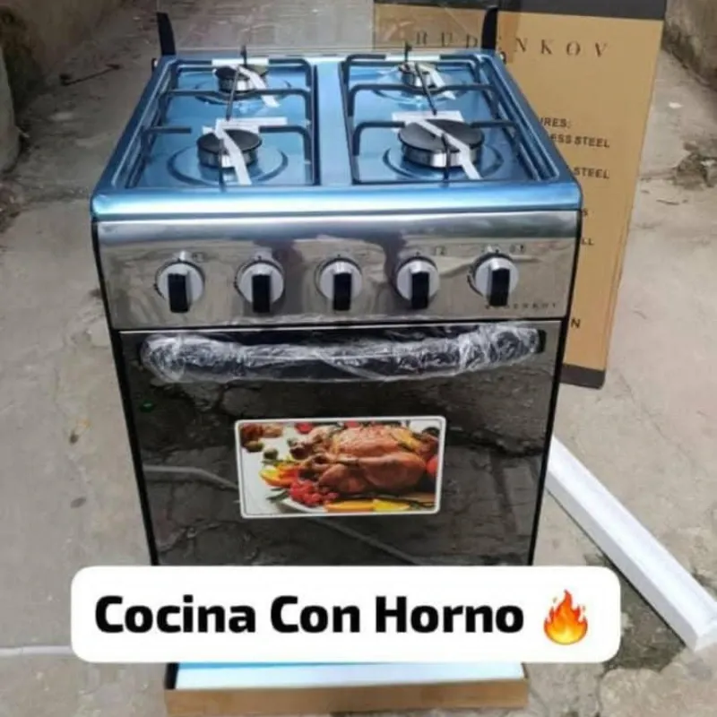 Cocina RUDENKOV de 4 hornillas 