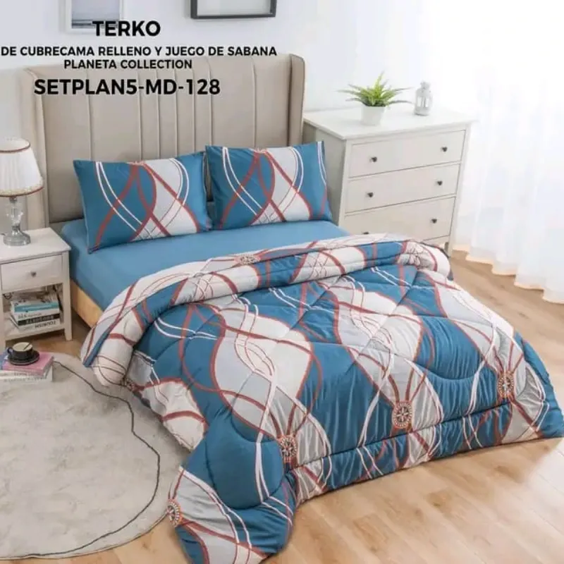 Juego de edredones cameros 