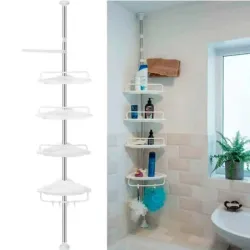 Esquinero de baño expandible