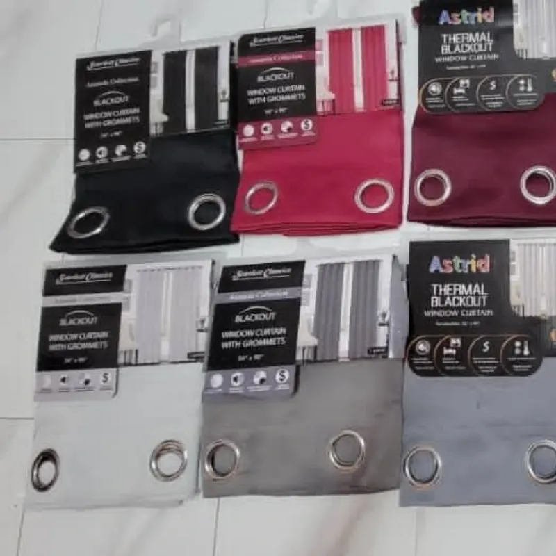 Juego de cortinas tapasol