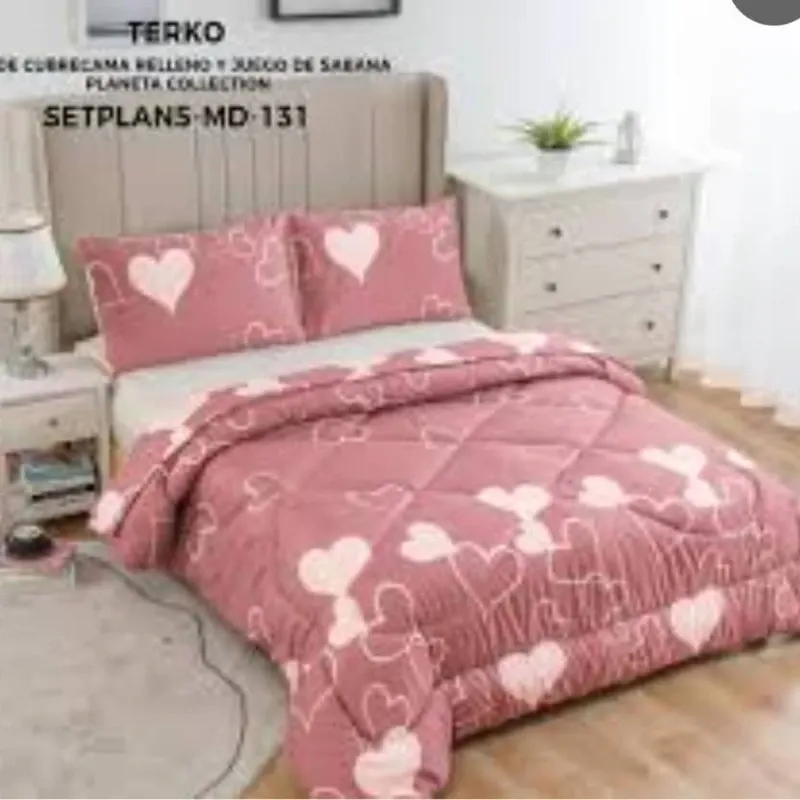 Juego de edredones cameros 