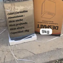 Lavadora automatica desmatt 9kg