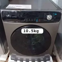 Lavadora con secadora a vapor Milexus  10.5kg