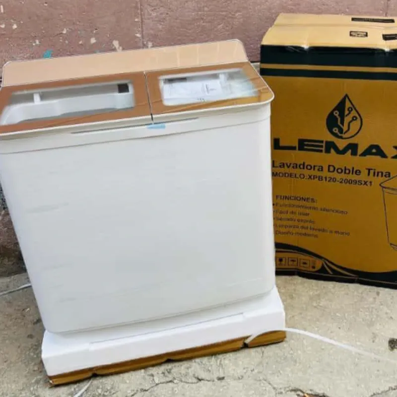 Lavadora semiautomatica lemax 12kg 
